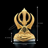 Khanda Sahib for Car Dashboard