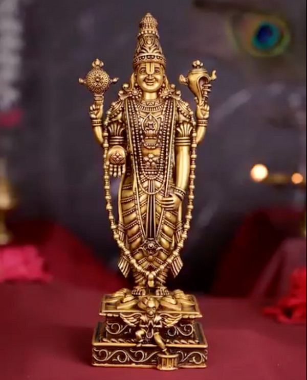Venkateshwar Balaji Car Dashboard Idol
